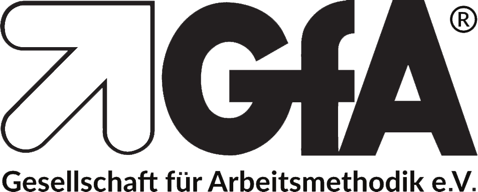 GfA - Logo transparent, Gesellschaft für Arbeitsmethodik e.V.