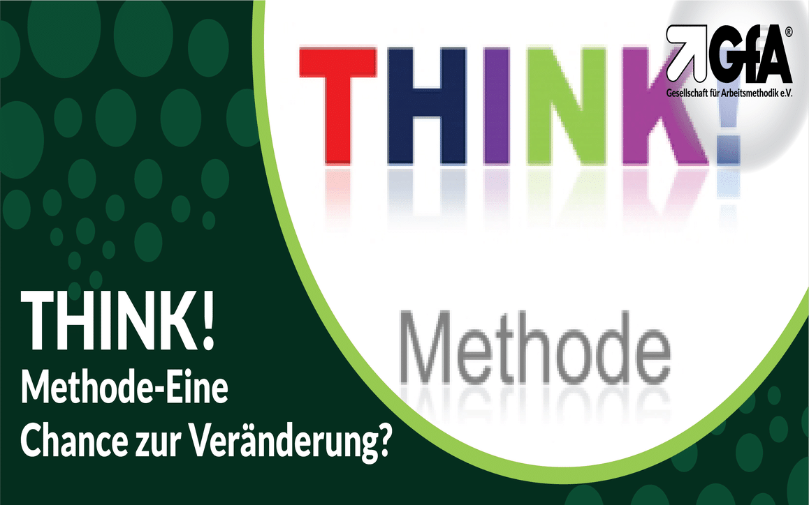 Think Methode Pressemitteilung | GfA e. V.