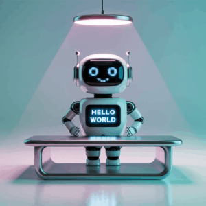 Künstliche Intelligenz-kleiner Bot