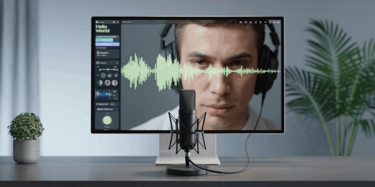 Die besten KI Stimmen - 2 1 KI-Stimmen -2 -, Banner, voice cloning